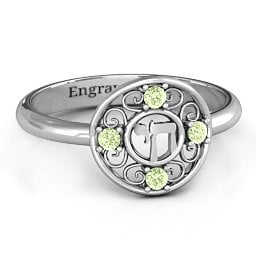 Chai Filigree Ring