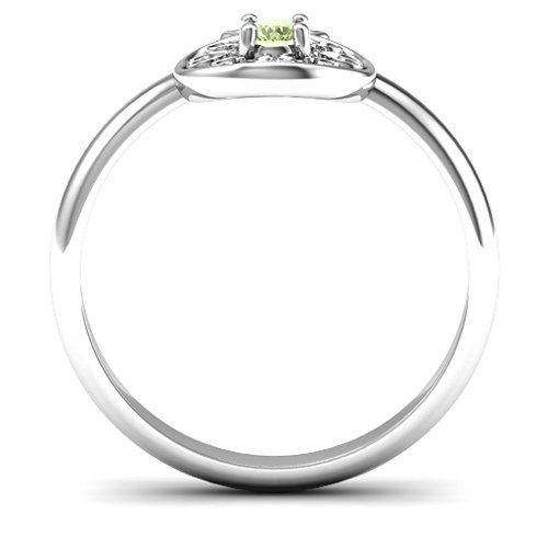 Pomegranate with Filigree Ring