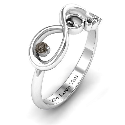 Dad Infinity Ring