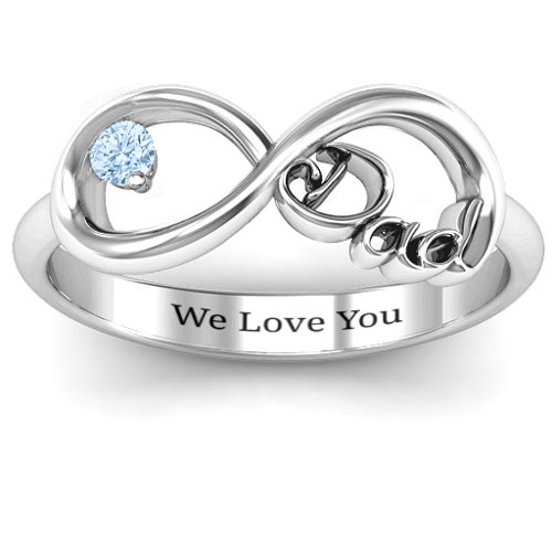 Dad Infinity Ring