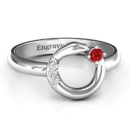 Ouroboros Snake Ring