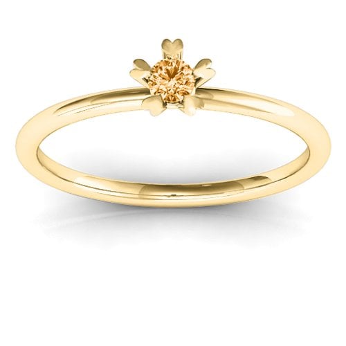 Stackr Hugging Heart Stone Ring