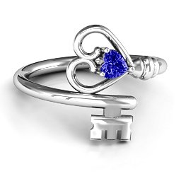 Key to Her Heart Ring
