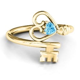Key to Her Heart Ring