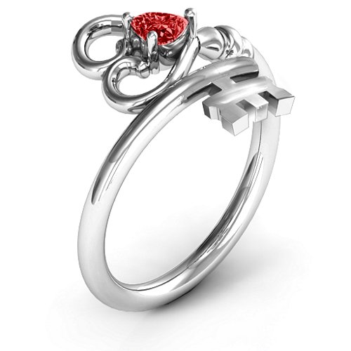 Key to Her Heart Ring