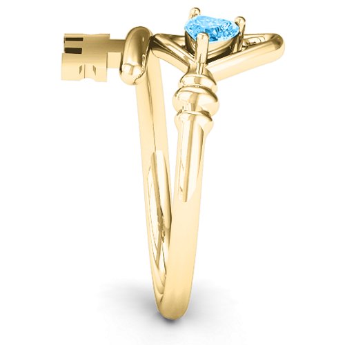 Key to Her Heart Ring