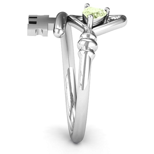 Key to Her Heart Ring