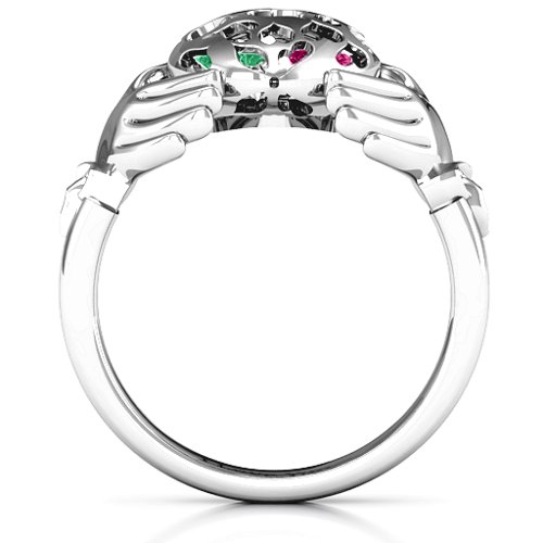 Caged Hearts Claddagh Ring