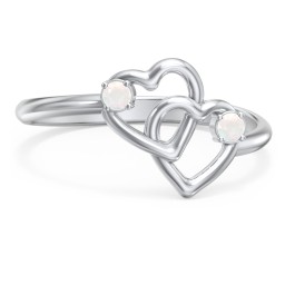 Linked in Love Ring