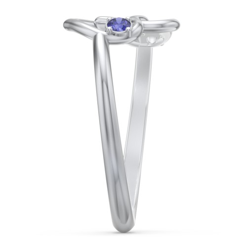 Linked in Love Ring