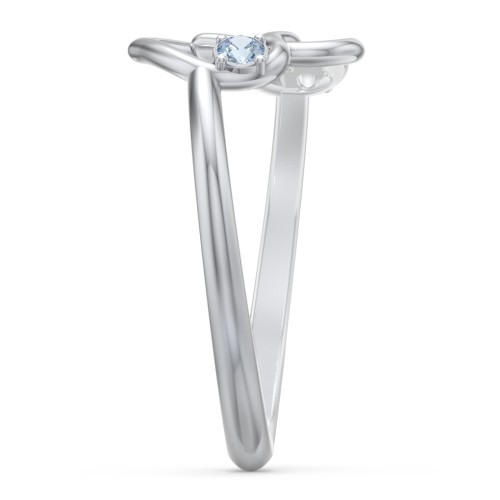 Linked in Love Ring