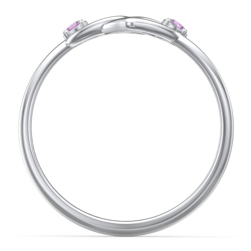 Linked in Love Ring