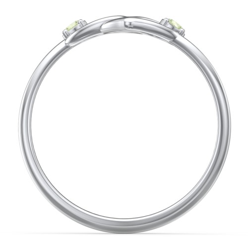 Linked in Love Ring