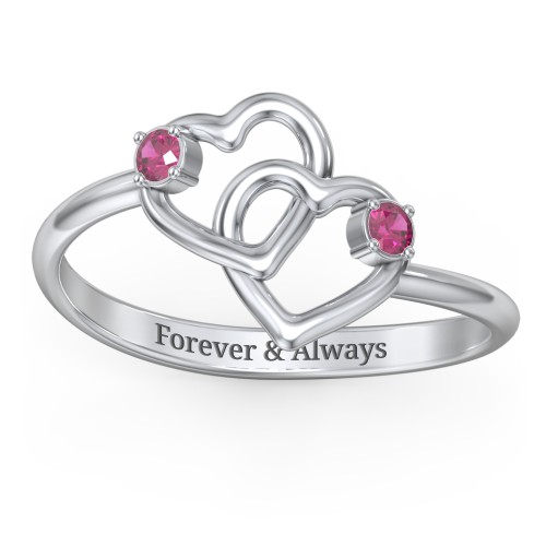 Linked in Love Ring