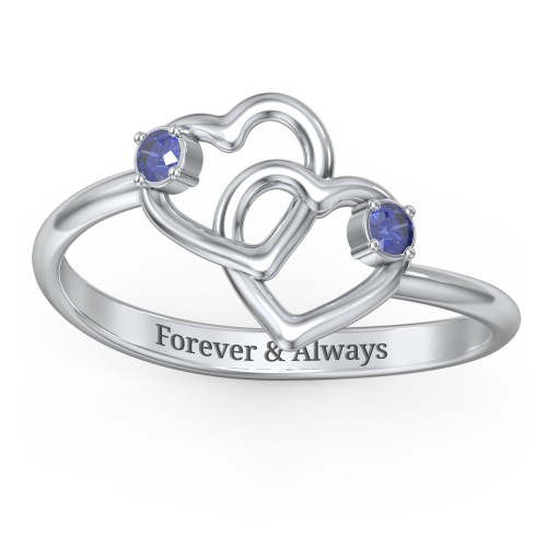 Linked in Love Ring