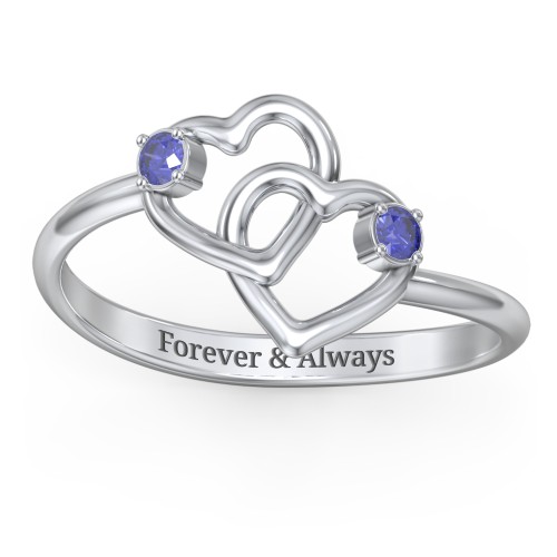 Linked in Love Ring