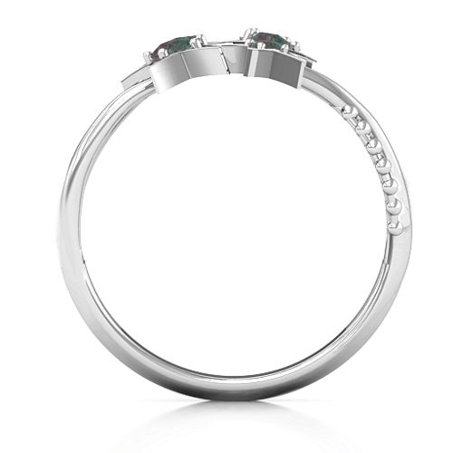 Twinkling Starlight Ring – Sterling Silver with Alexandrite