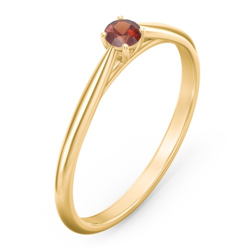 Classic Solitaire Sparkle Ring