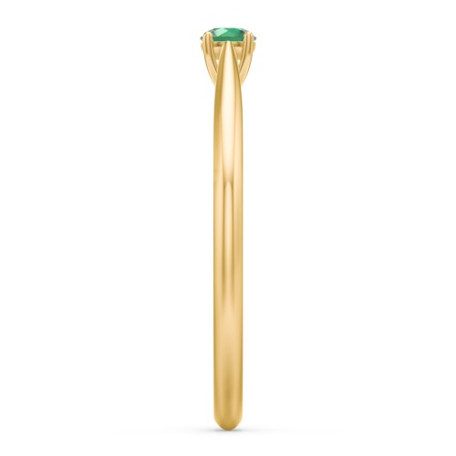 Classic Solitaire Sparkle Ring