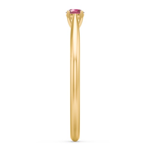Classic Solitaire Sparkle Ring