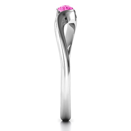 For Always Ring – Sterling Silver with Pink Tourmaline