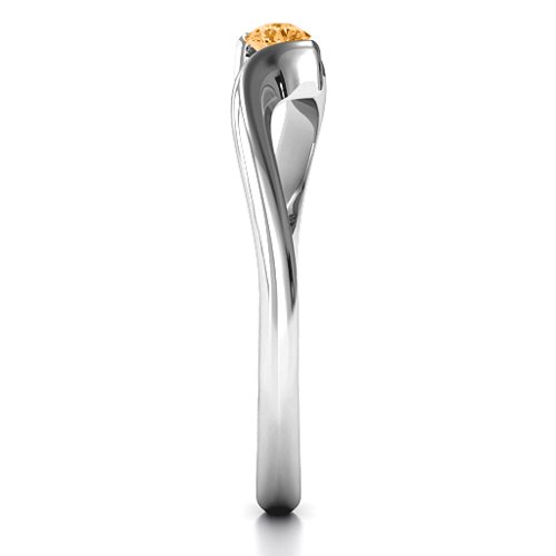 For Always Ring – Sterling Silver with Citrine