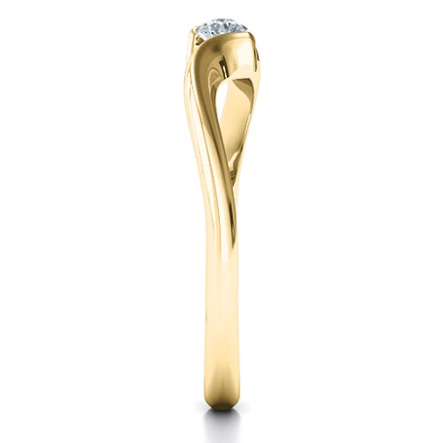 For Always Ring – 10K Yellow Gold with Cubic Zirconia