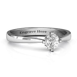 Classic Round Solitaire Ring