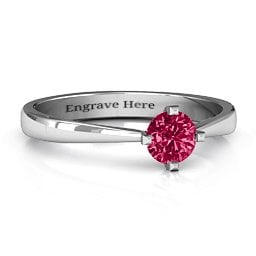 Classic Round Solitaire Ring