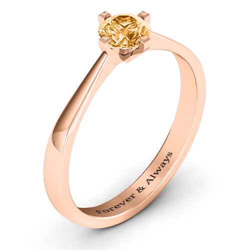 Classic Round Solitaire Ring