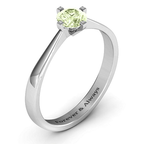 Classic Round Solitaire Ring