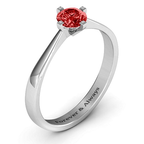 Classic Round Solitaire Ring