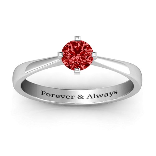 Classic Round Solitaire Ring
