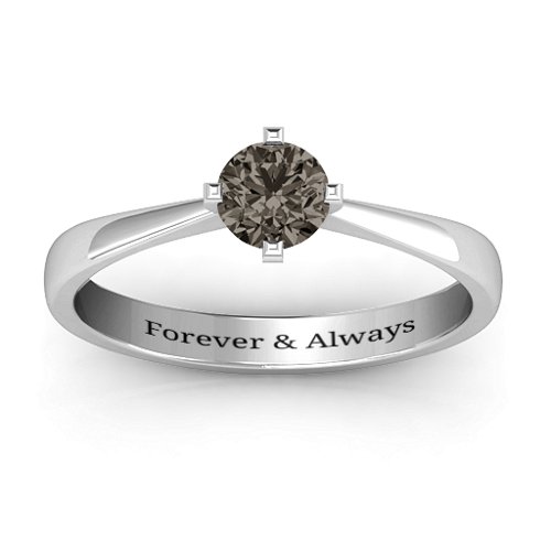 Classic Round Solitaire Ring