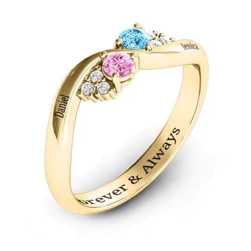 Everyday Dream Ring With Shoulder Accents