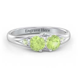 Darling Duo Double Gemstone Ring