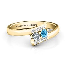 Must Be Love Two Stone Ring