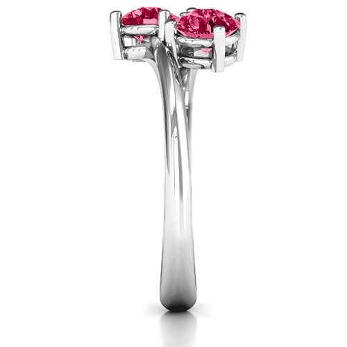 Destined For Love Double Gemstone Ring