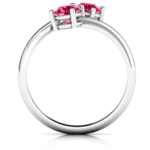 Destined For Love Double Gemstone Ring
