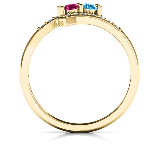Moment We Met Two Stone Ring