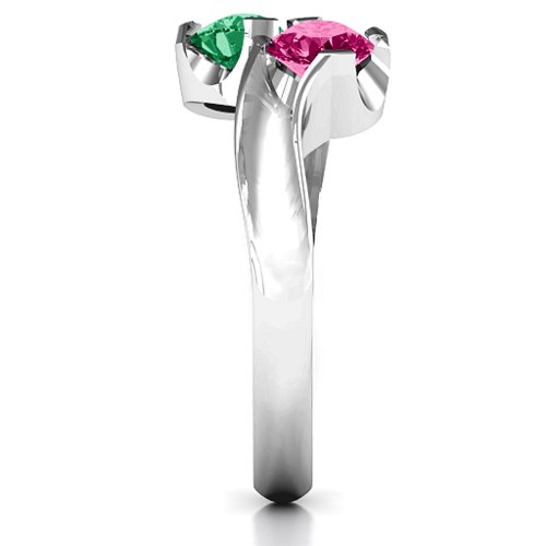 Two Stone Sparkle Ring