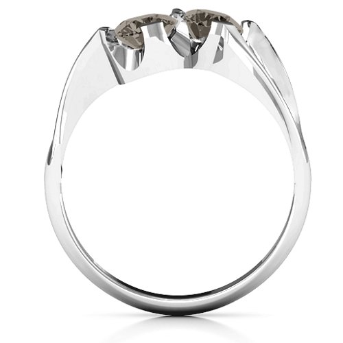 Two Stone Sparkle Ring