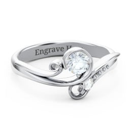 Family Flair Ring With 2-6 Birthstones