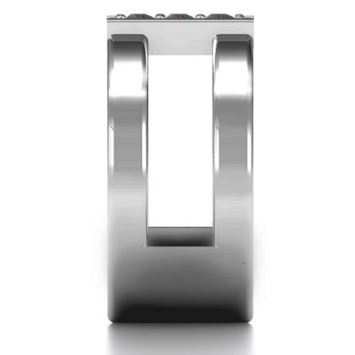 Layers Of Love Ring – Sterling Silver with Alexandrite