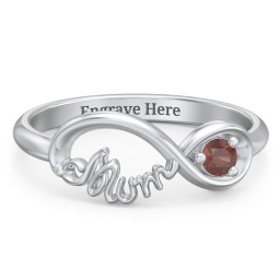 Infinite Bond Mum Ring in 925 Sterling Silver