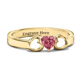 Darling Heart Wraparound Ring