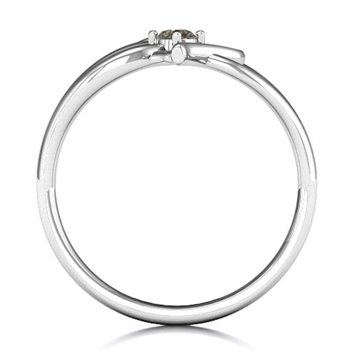 Everlasting Elegance Interwoven Heart Ring