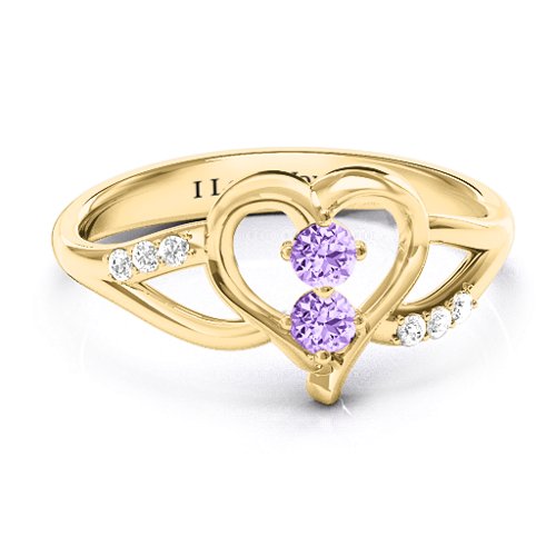 Magical Moments Two-Stone Ring