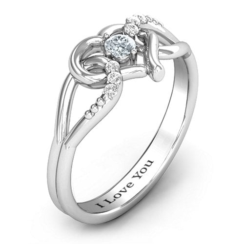 You Have My Heart Ring with Accents