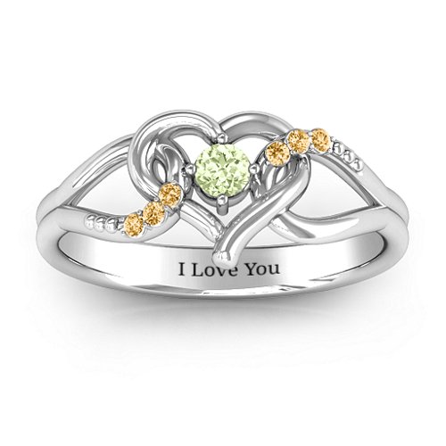 You Have My Heart Ring with Accents